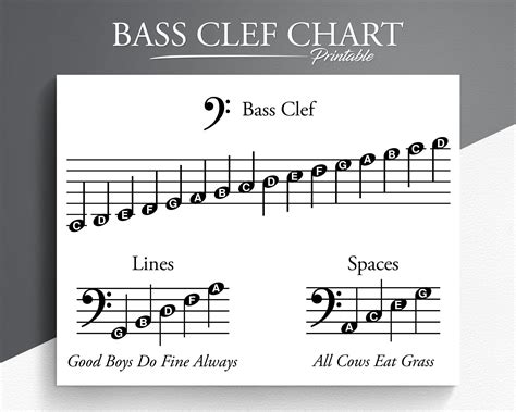 How To Read Bass Clef Notes On Piano Lines Spaces