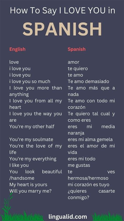 How To Say I Love You Too In Spanish An In Depth Guide