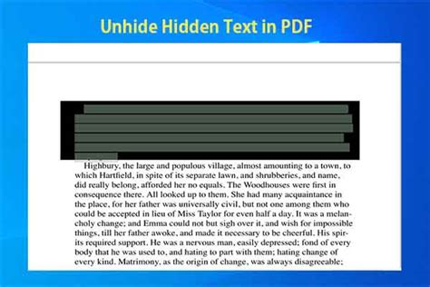 How To Show Hidden Text In Pdf Indiedas