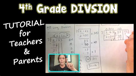How To Teach 4Th Graders Division