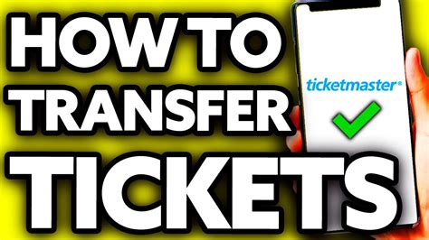 How To Transfer Tickets On Ticketmaster 2025 Youtube