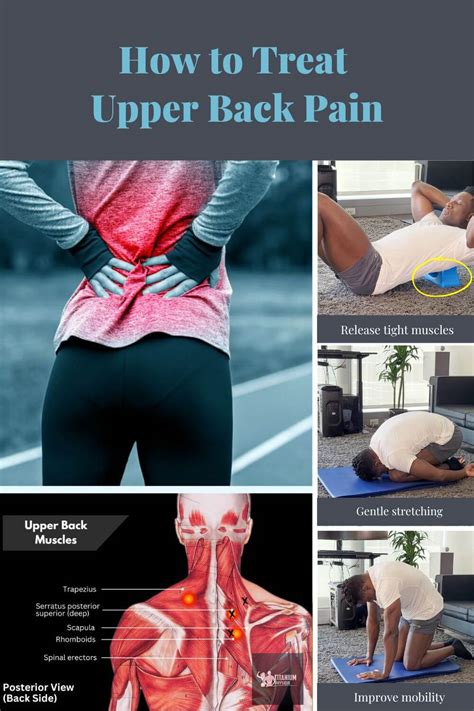 How To Treat Upper And Middle Back Pain