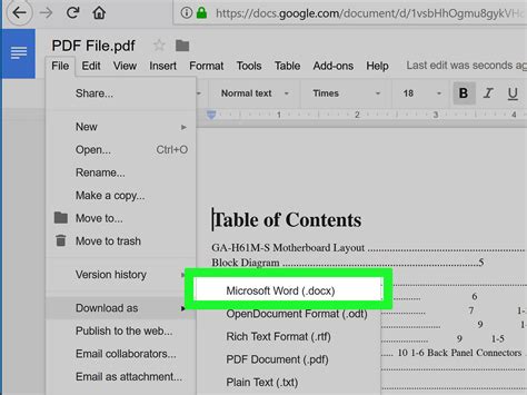 Convert PDF to Word Doc Easily