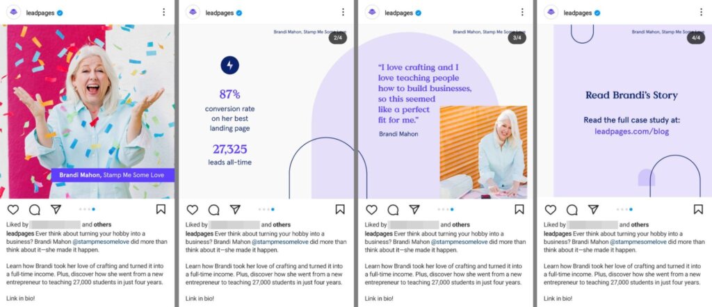How To Use Customer Success Stories On Instagram Social Media Examiner