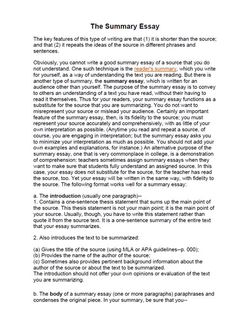 How To Write A Summary Essays Articles And Books Bid4papers