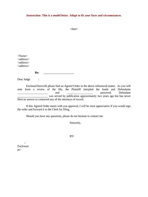 How To Write An Official Letter To A Judge Fill Out Amp Sign Online Dochub