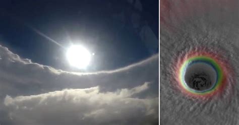 Hurricane Eye From Ground