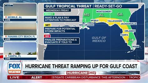 Hurricane Threat Ramps Up For Gulf Coast Latest Weather Clips Fox