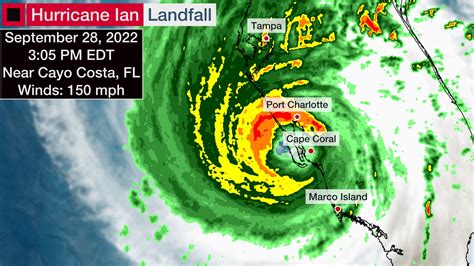 Hurricane Tracker Ian Makes Landfall In Florida