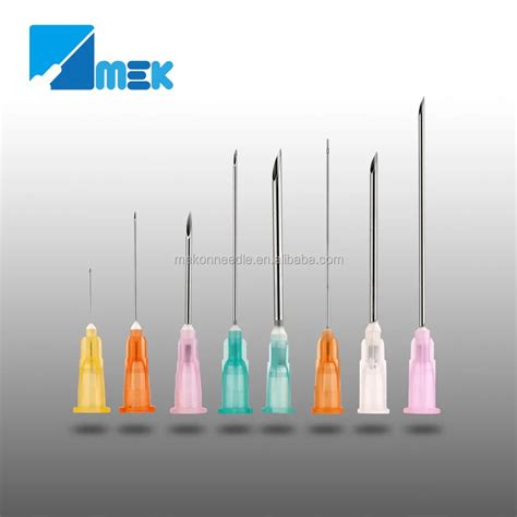 Hypodermic Needle Sizes 21G 28G 30G 31G 4Mm 6Mm 8Mm Buy High Quality