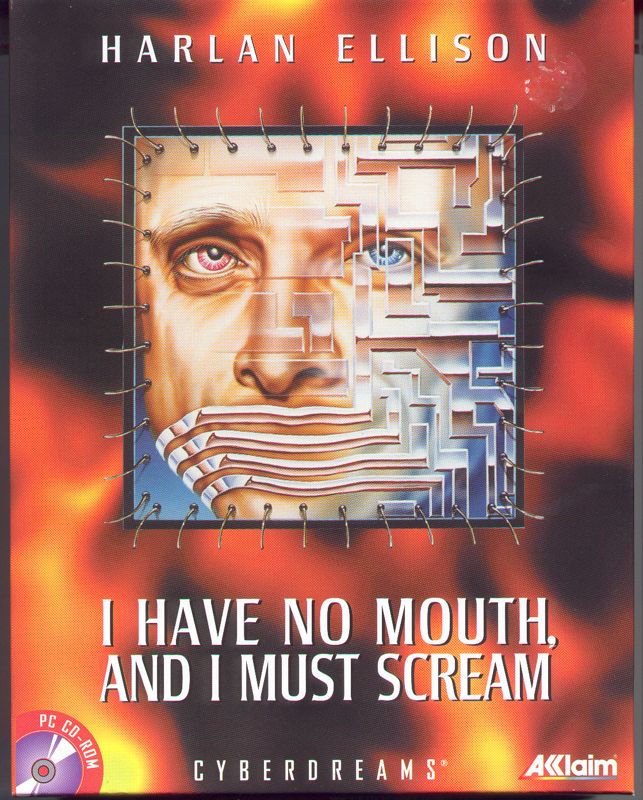 I Have No Mouth And I Must Scream Book Cover Poster Harlan Ellison I