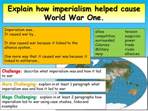 Imperialism Causes Of Wwi Teaching Resources
