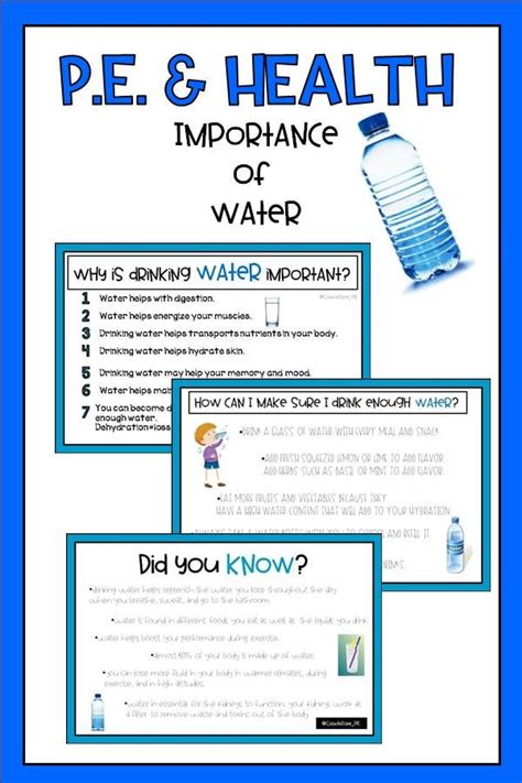 Importance Of Drinking Water Lesson Plan Mason Has Haas