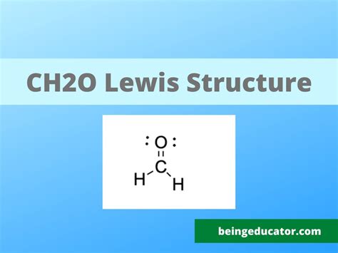 In This Video We Are Going To Learn About The Lewis Structure Of Ch2o