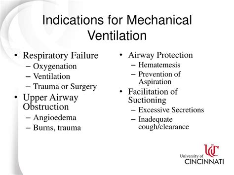 Indications For Invasive Mechanical Ventilation Download Table