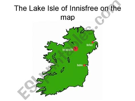 Innisfree Ireland Map