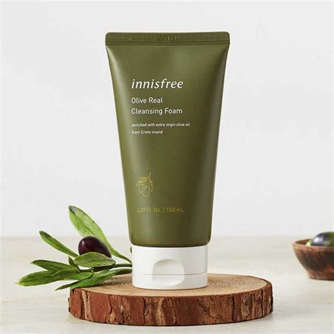 Innisfree Olive Real Cleansing Foam At Low Price Tofusecret