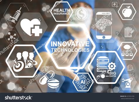 Innovative Technologies Medicine Health Care Innovation Stock Photo
