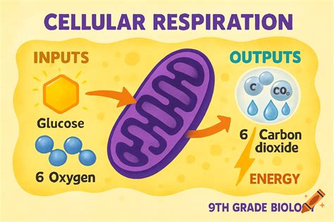 Cellular Respiration Inputs Outputs