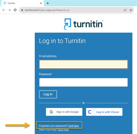 Instructors How To Access Your Turnitin Com Account For The First Time