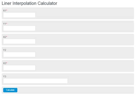 Interpolation Calculator Calculator Academy Linear Interpolation