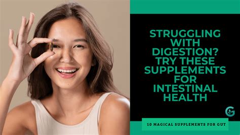 Intestinal Health Supplements