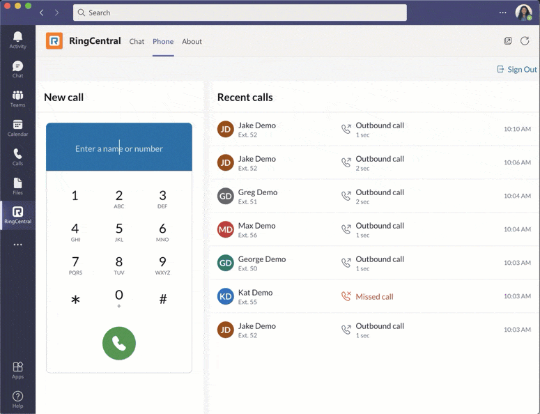 Introducing The Ringcentral For Microsoft Teams Embedded Dialer