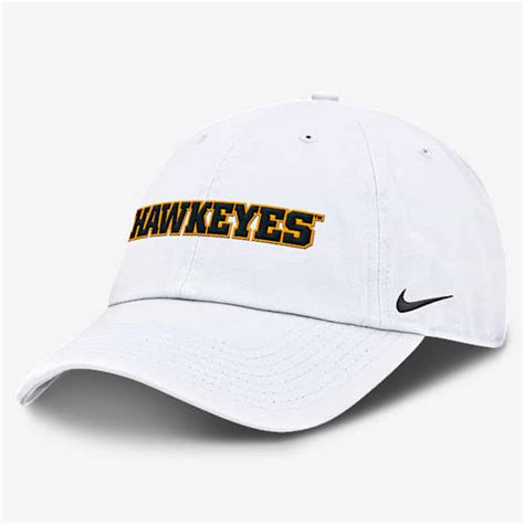 Iowa Hawkeyes Core Club Mascot Wordmark Men S Nike College Adjustable