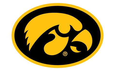 Iowa Hawkeyes Logo Download Vector University Of Iowa Hawkeye Png