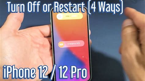 Iphone 12 How To Turn Off Restart Super Quick Youtube