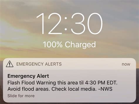 Iphone Emergency Alert