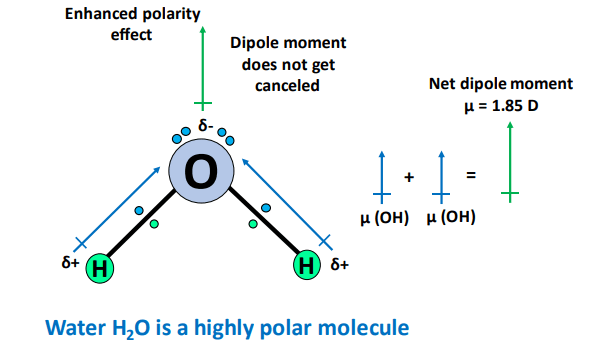 Is H2o Water Polar Or Nonpolar Why Is Water H2o A Polar Molecule