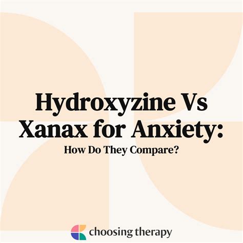 Is Hydroxyzine Like Xanax