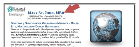 Is It Appropriate To Put Mba After Your Name