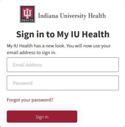 IU Health Team Portal Access