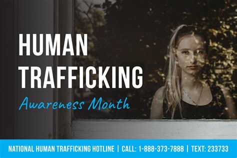January Is Human Trafficking Awareness Month Paul Jacobs