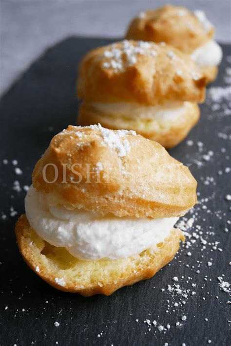 Japanese Crispy Cream Puff Scroll Down To Get English Translation