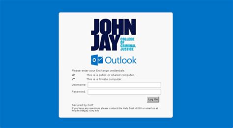 5 Ways John Jay Email Login