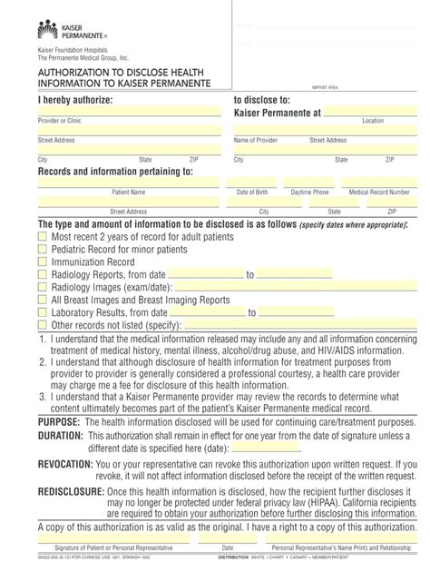 Kaiser Medical Records