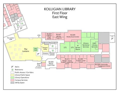 Kolligian Library Floor Maps Uc Merced Library