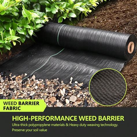 Landscape Fabric Weeds Barrier Heavy Duty Ground Cover Weeds Barrier
