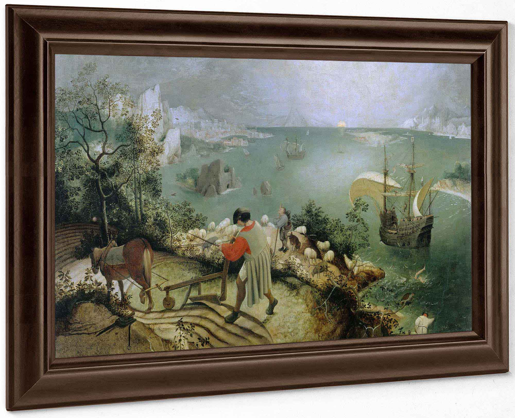 Landscape With The Fall Of Icarus By Pieter Bruegel A Deep Dive