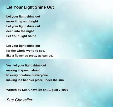 Latin For Let The Light Shine Out From All As In May The Pure Light