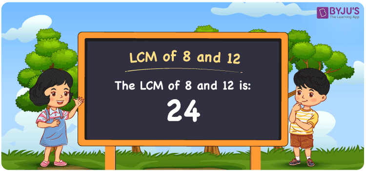 5 Ways LCM 8 12