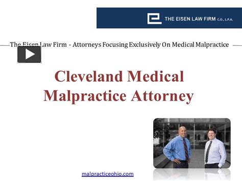 Leading Cleveland Medical Malpractice Law Firm Inspires A New