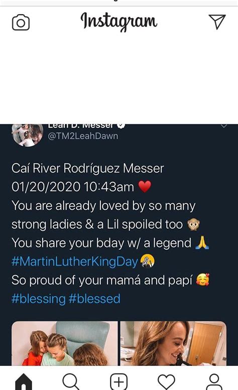 Leah Thinks Baby Ca Has The Same Birthday As Martin Luther King Jr