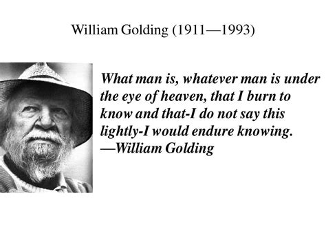 Lecture 15 1 William Golding Word