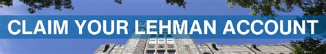 Lehman Student Email Access
