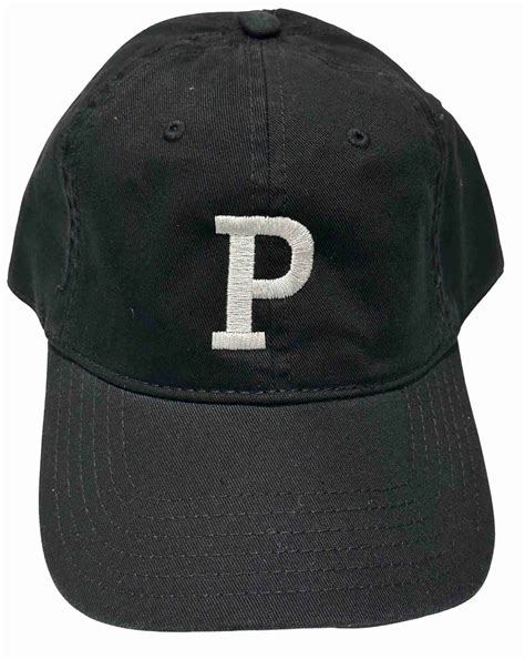 Letter P Hat 2320P Quality Embroidered Adjustable Cap Alphabet Nanohawk