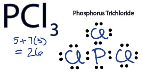 Lewis Dot Diagram For Pcl3